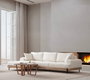 Atelier Del Sofa Eti Oak Left - White